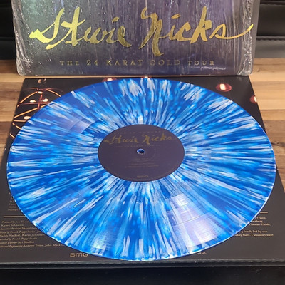 Stevie Nicks Live in Concert 24 Karat Gold Tour Blue Vinyl LP BMG 2020 Limited