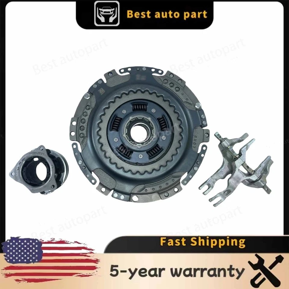 NUEVO OEM Actuador de Doble Embrague + Cojinete + Horquilla Juego de 3p para Hyundai Kia 412002D000 Foto 2 de 4