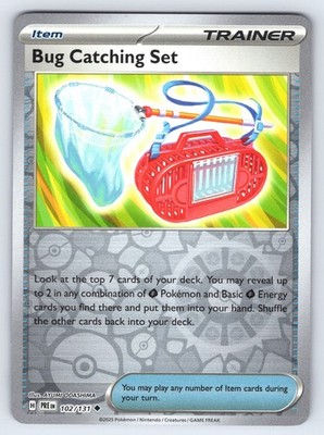 Bug Catching Set Uncommon SV: Prismatic Evolutions 102/131 NM