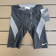 Nike Swim Youth Boy's HydraStrong Black/grey Jammer SZ 26 New