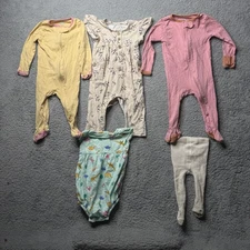 Baby Girls Clothes 6-9 Months Lot of 5 Mixed Brands