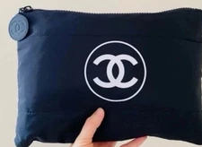 Beauty Pouch Black Chanel  VIP Cosmetic Makeup Case Organizer New