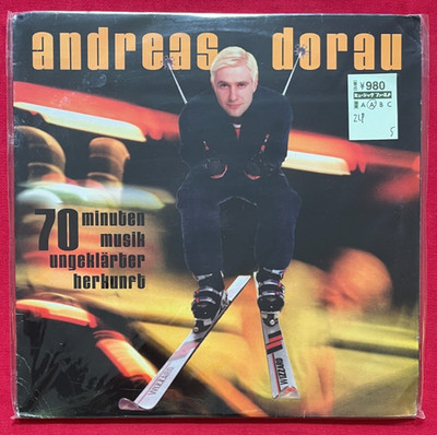 ANDREAS DORAU~70 MINUTEN MUSIK  LP (1997) GERMANY HOUSE SYNTH POP ELEKTROMOTOR