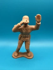 Greenbrier International Large 4" Plastic Army Men Toy Soldiers, Tan