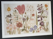 art postcard 1998 Pamela Glasscock New Work Lizan Tops gallery invitation