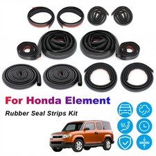 For Honda Element Door Rubber Seal Strips Weather Draft Wind Noise Reduce Kit S