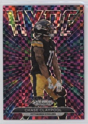 2021 Panini Prizm Hype Purple Power Prizm 30/49 Chase Claypool #H-10 1b3m