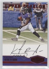 2016 Panini Plates & Patches Upper Echelon Red 2/10 Kenneth Dixon #34 Auto 0af