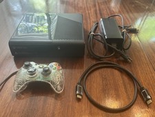 Microsoft Xbox 360 E Black Console 500GB Test...
