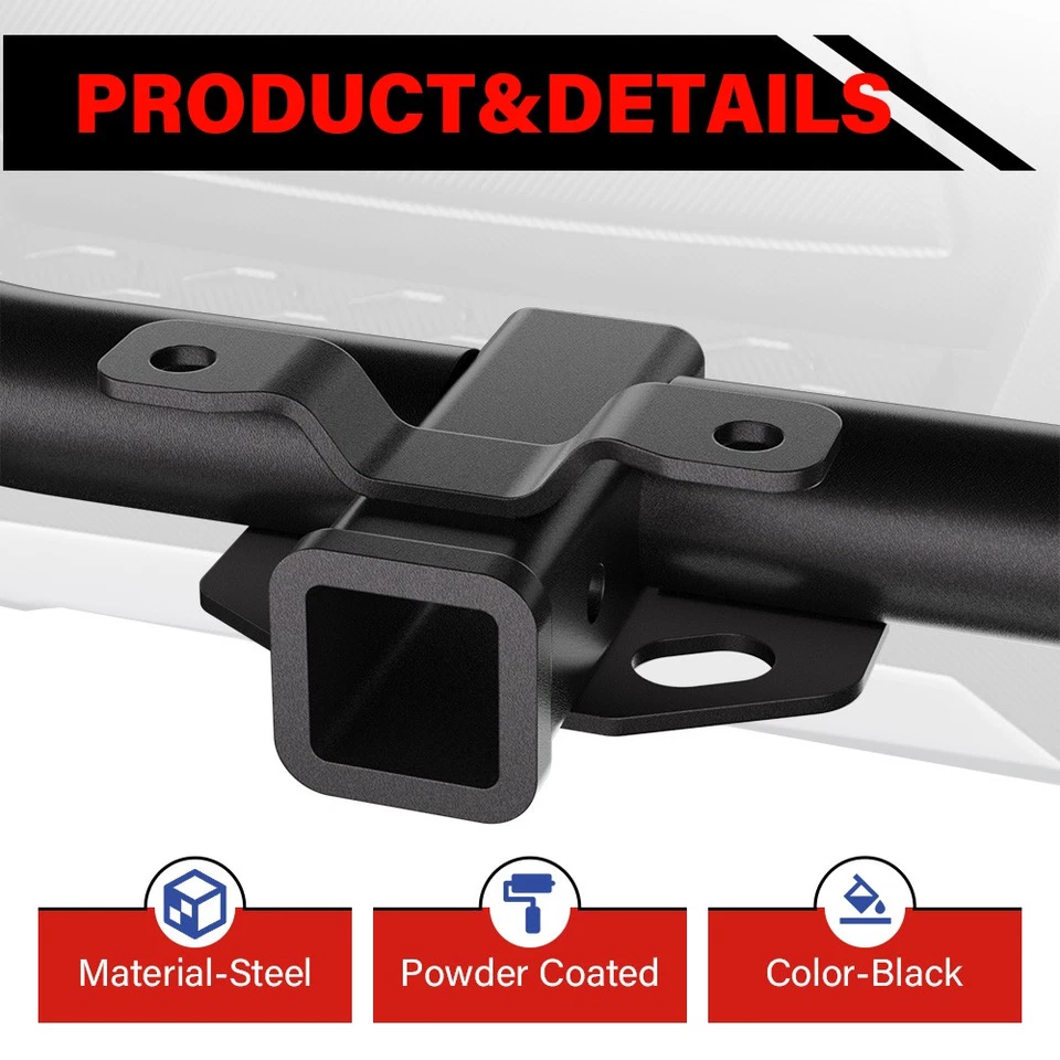 Remolque enganche clase 3 para 07-09 Saturn Outlook GMC Acadia 08-17 instrucciones Foto 3 de 4