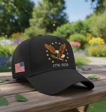 United States 250th Anniversary Baseball Cap, US 250th Anniversary Cap