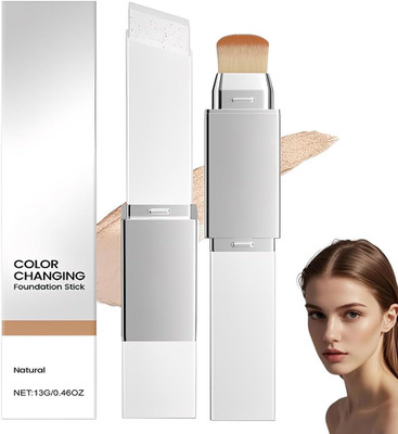 Facelove Foundation Stick,Color Changing Foundation Stick Mit Bürste, Grundierun