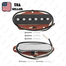 Premium Vintage Alnico V Single Coil Neck & Bridge Pickup 7.5K for TELE Guitar