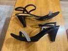Onex Iced Black Low Heel Strappy Sandal Women's size 10 new with defects — photo 5