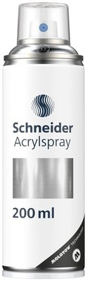 Schneider Paint-It 030 Supreme Acryllack Sprühfarbe UV-beständig 200ml Silber