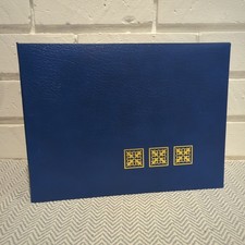 Vintage Ben Parker Horizontal Photo Albums Only - Lot of 5 Blue