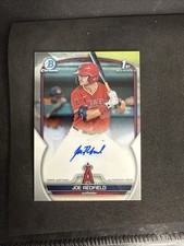 2023 Bowman Draft Joe Redfield Chrome Auto 1st Prospect #CDA-JRE Angels