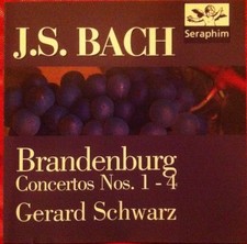 Bach: Brandenburg Concertos Nos. 1-4 (CD, Seraphim UK) for sale Bach: Brandenburg Concertos Nos. 1-4 (CD, Seraphim UK) for sale