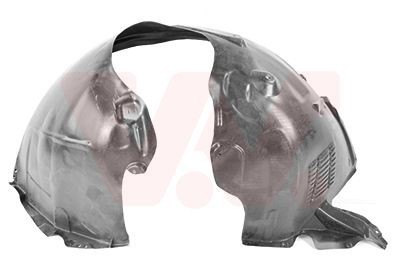 VAN WEZEL 0367433 Verkleidung Radhaus für AUDI A3 Sportback (8YA) Vorne Links