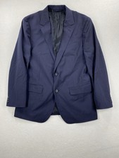 Bonobos Blazer Men s 42R Navy Wool Slim Fit Sport Coat Preppy 2 Button