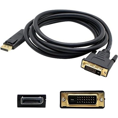 AddOn DP To DVI-D Dual Link 24+1PIN DVI-D 25PIN To DisplayPort Male to Male