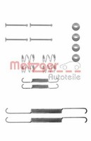 Hinterachse Metzger 105-0507 ZubehöRsatz, Bremsbacken FüR Opel,Vauxhall
