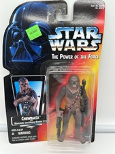 SEALED STAR WARS THE POWER OF THE FORCE CHEWBACCA ACTION FIGURE KENNER 1995