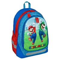 Super Mario Luigi Jungen Rucksack Backpack Schultasche Gr. 44X34X15 Cm