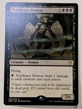 Pestilence Demon Duel Decks: Nissa vs. Ob Nixilis - MTG RARE
