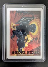 Ghost Rider 2024 SkyBox Marvel Masterpieces ’92 Platinum Metallurgy #37 SSP