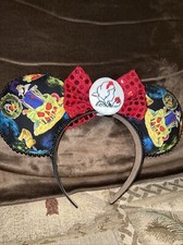Disney Princess "Snow White" Girls Head Band /Ears-new Reversible