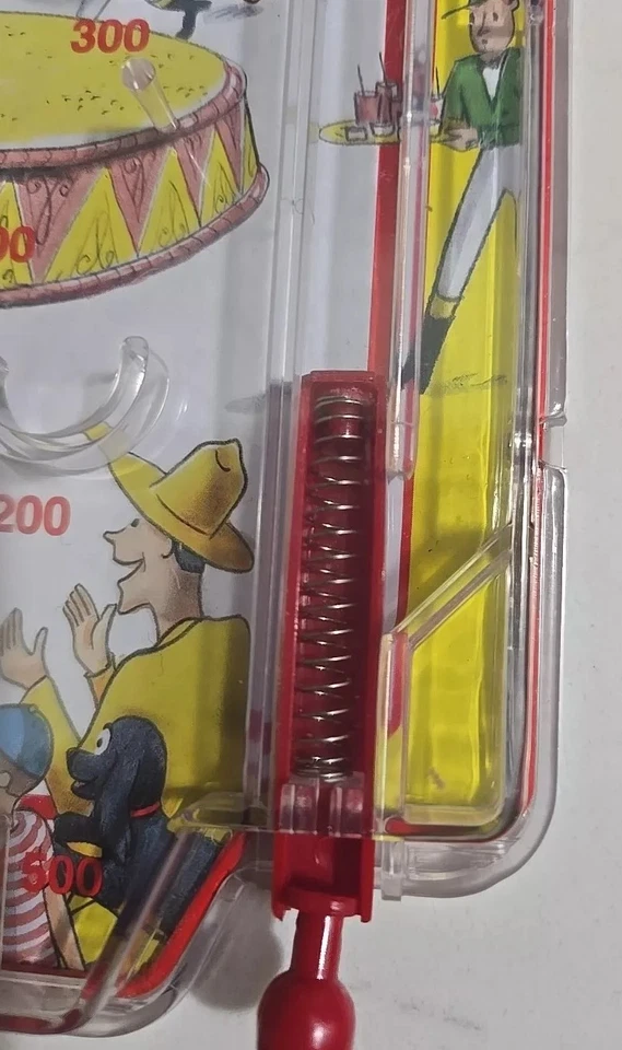 Curious George Juego de Pelota Pin Portátil de Schylling EPOC Funciona Muy bien! Foto 3 de 4