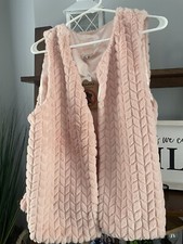 Faux Fur Joujou Vegan Fur Women’s Size L Peach