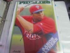Aaron Altherr Philadelphia Phillies Signed 8x10 Photo COA 3