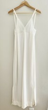 1950s Vintage Lingerie  LeVoy  s  White Size 36 Medium  50s Le Voy  s Nightgown