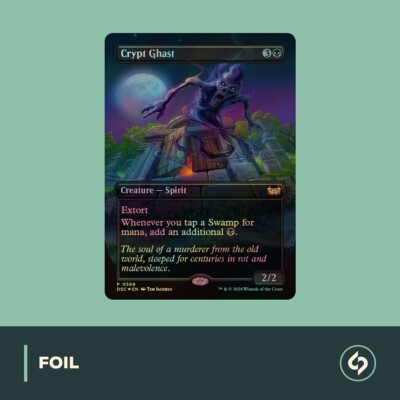 MTG | Crypt Ghast | DUSKMOURN | NM | EN | SHOWCASE | FOIL