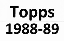 1988-89 NHL Topps Hockey Cards #1 to 198 -- U-Pick From List