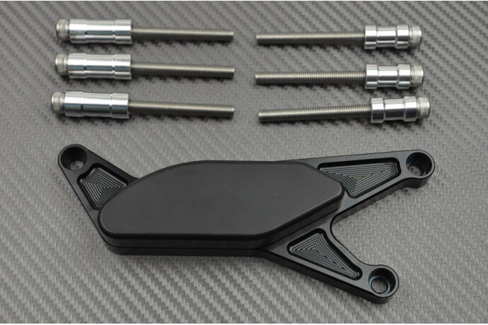 Protection de carter moteur noir pour moto Suzuki GSXR 750 de 2004 à 2005