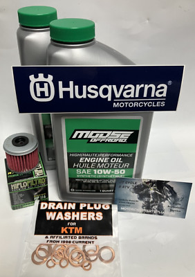 Full Synthetic Oil Change Kit for Husqvarna TXC TC TE 250 250R 310 310R