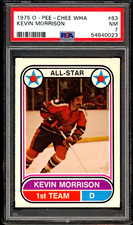 1975-76 OPC O PEE CHEE  WHA #63 Kevin Morrison A S PSA 7 NM San Diego Mariners