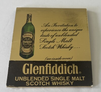 Glenfiddich Unblended Single Malt Scotch Whiskey Large Feature 