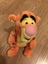 DISNEY STORE MBBP - TIGGER W/O SOUND 8  BEANIE - 1999 MINI BEAN BAG PLUSH