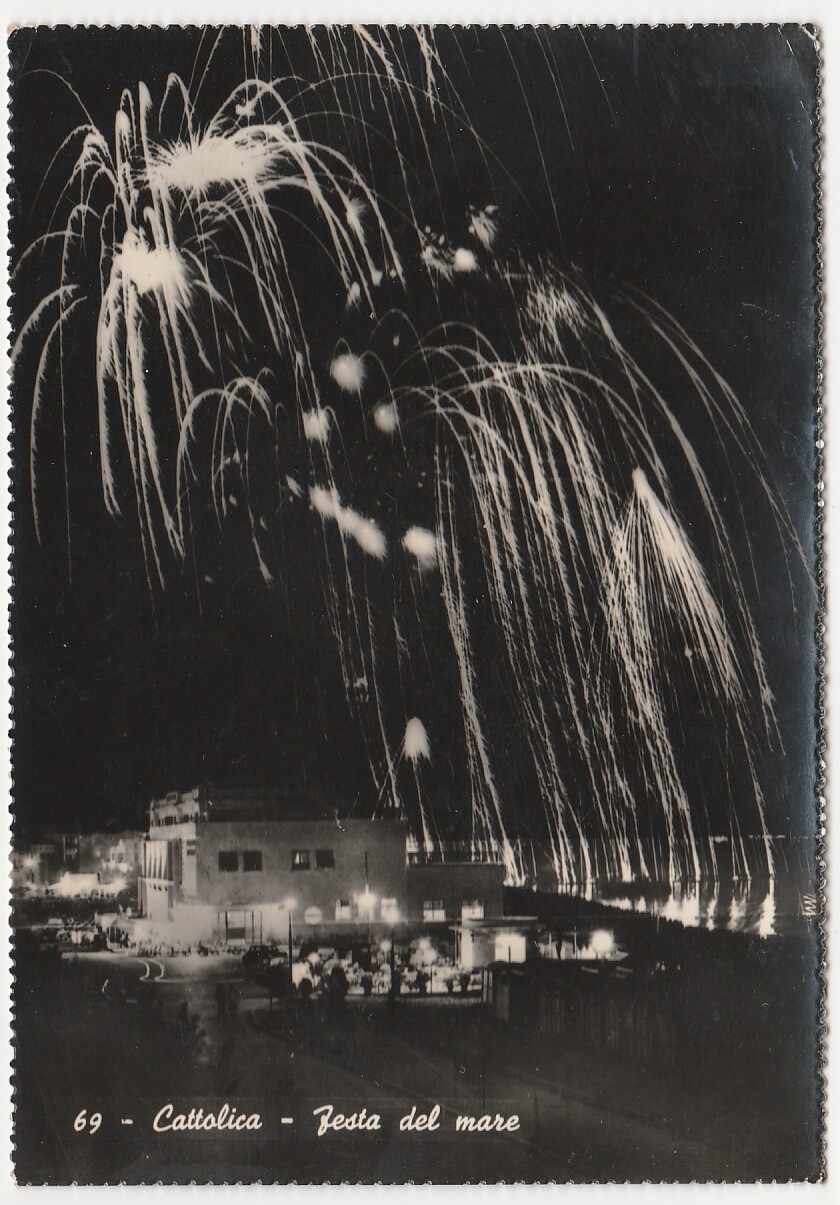 CATTOLICA - RIMINI - FESTA DEL MARE - VIAGG. 1951 -19980-