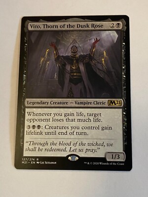 Vito, Thorn of the Dusk Rose - Core Set 2021 (M21) MTG 127