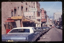 sl05 Original Slide 1970's  San Francisco China town Grandview theater 542a
