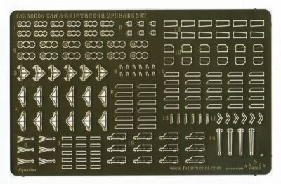 1/350 Five Star Models USN A-6E Intruder Upgrade set for Trumpeter (for 6 set)