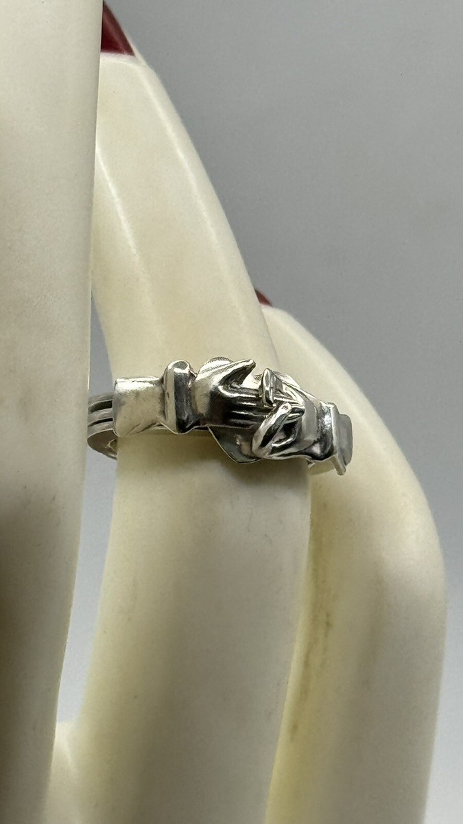 【CTHY】HIGH-END GIMMEL RING Sterling Silver Gimmel Ring