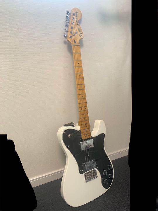 Electric Guitar Squier by Fender VM Telecaster Deluxe OWT Olympic 