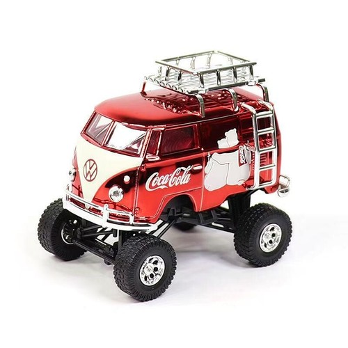Coca-Cola Monster Truck Diecast Model Car Toy Collection 1/64 - Picture 1 of 5