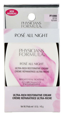 Physicians Formula Rose All Night Ultra Reach Restorative Cream, 1.6 oz